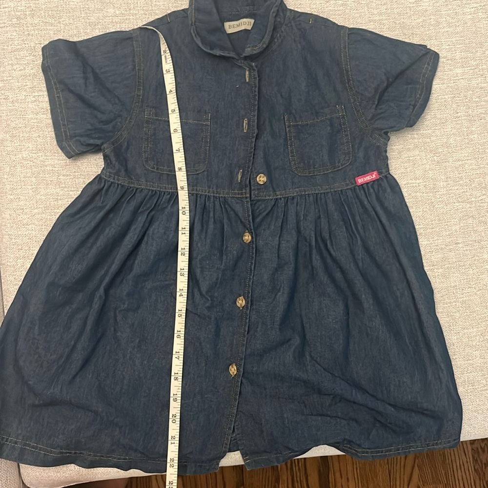 Denim dress for 4-5T girl